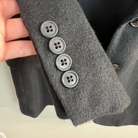 Stafford Blazer Jacket Sport Coat 42R Men Black 100% Camel Hair 2-Button Classic - Picture 5 of 13